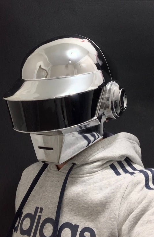 Daft Punk Chromed helmet (Thomas Bangalter)